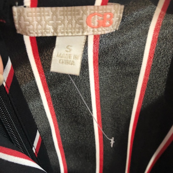 Gianni Bini Nicole Jumpsuit - Black, Red, White - Picture 6 of 9